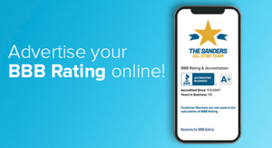 Advertise Your BBB Rating