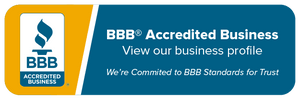 BBB Accredited Business Seal for Your Email Signature (Yellow)