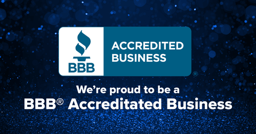 Proud to be a BBB Accredited Business Seal Social Media Post Image (Large Size)