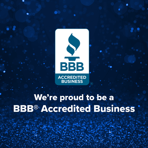 Proud to be a BBB Accredited Business Seal Social Media Post Image (Small Size)